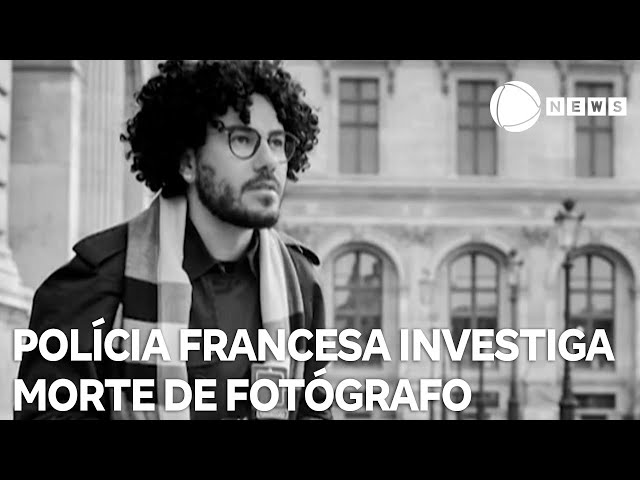 ⁣Polícia francesa investiga causa da morte de fotógrafo brasileiro