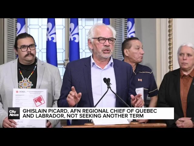 ⁣AFNQL Regional Chief Ghislain Picard not seeking another term