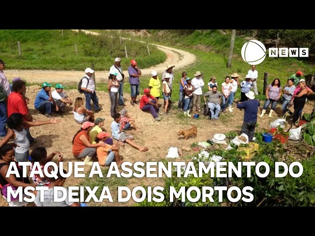 ⁣Ataque a assentamento do MST deixa dois mortos e seis feridos em Tremembé (SP)