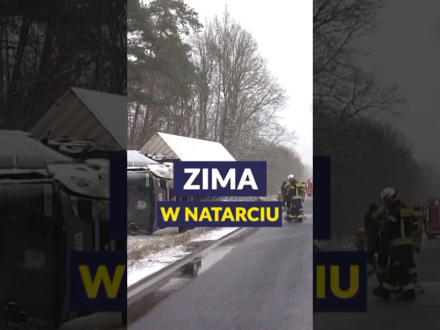 ⁣Zima w natarciu. Niebezpieczne warunki w całym kraju.  | SHORT 19.30 | 11.01.2025