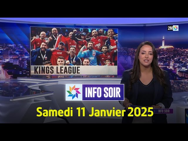 ⁣Info Soir : Samedi 11 Janvier 2025