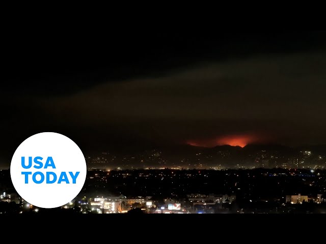 ⁣Palisades Fire shift directions as firefighters battle six blazes | USA TODAY