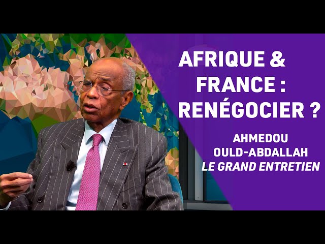 ⁣"Il faut un changement du discours officiel de la France" Ahmedou Ould-Abdallah