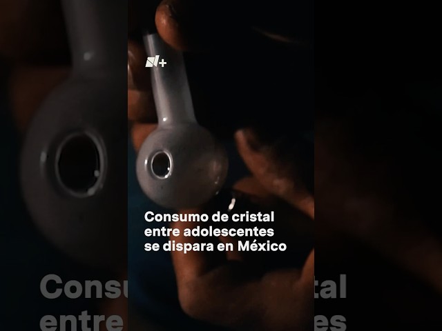 ⁣"Supe que la droga era mi medicina": Aumenta consumo de cristal en adolescentes mexicanos 