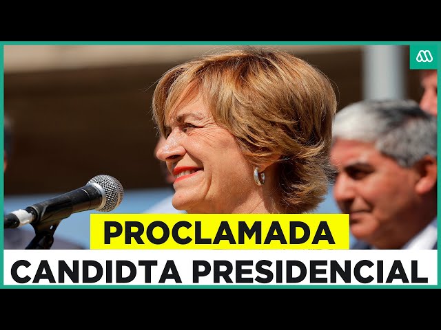 ⁣Evelyn Matthei proclamada como candidata presidencial de Renovación Nacional