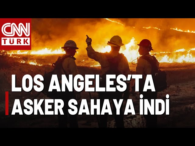 ⁣SON DAKİKA  Los Angeles'ta 1680 Asker Sahada!