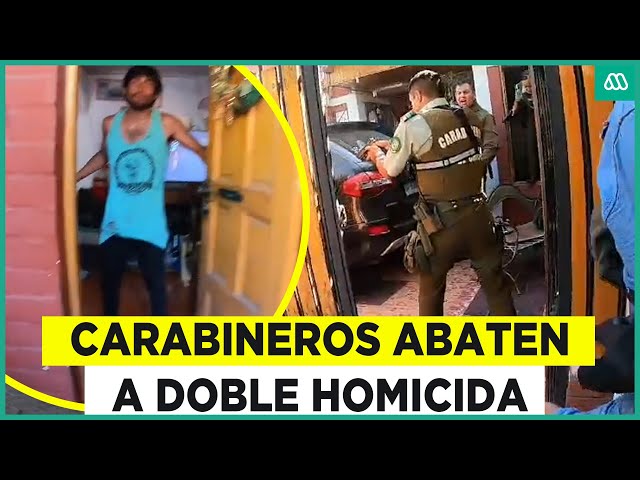 ⁣Carabineros abaten a autor de doble homicidio: Sujeto asesinó a su sobrino y adulta mayor