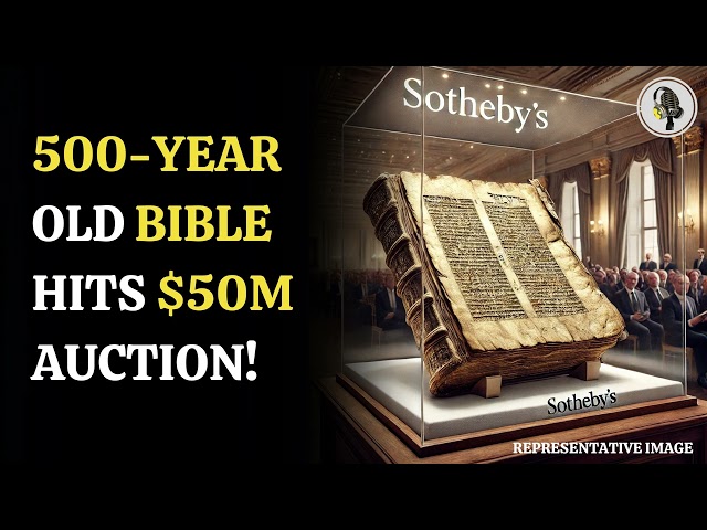 ⁣World's Oldest Hebrew Bible Set for Sotheby’s $50M Auction! | WION Podcast