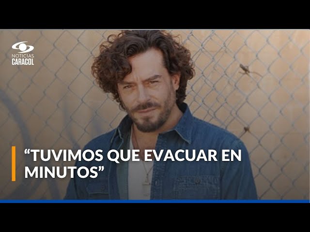 ⁣Actor colombiano que vive en Los Ángeles cuenta experiencia durante voraces incendios