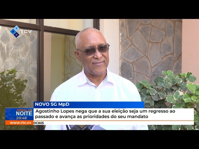 ⁣MPD: Agostinho Lopes nega regresso ao passado e destaca prioridades do mandato