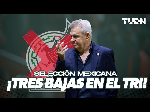 ⁣¡Más PROBLEMAS! ❌ Bajas sensibles para el Tri en su gira por Sudamérica | TUDN