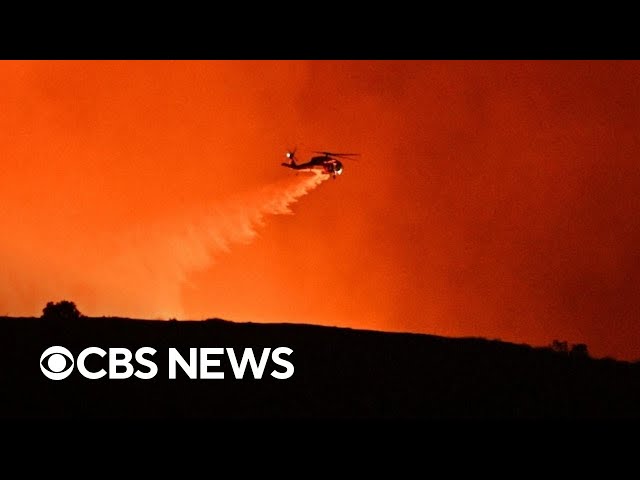 ⁣L.A. officials give update on Eaton Fire