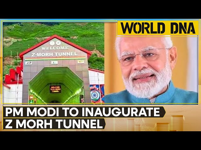 ⁣PM Modi May Open Z-Morh Tunnel Next Week | World DNA | WION