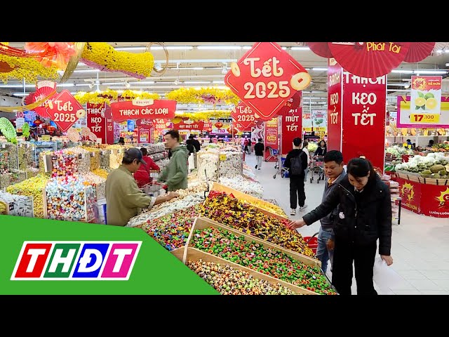 Siêu thị đồng loạt giảm giá hàng Tết | THDT