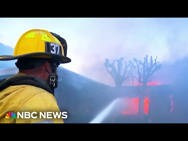 ⁣Growing anger over government response to wildfires