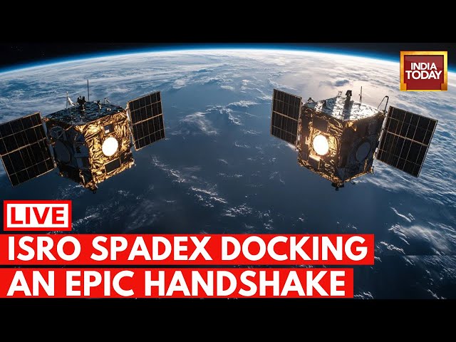 ⁣ISRO SpaDeX Docking Live:SpaDex satellites successfully come 3 meters to each other, says ISRO