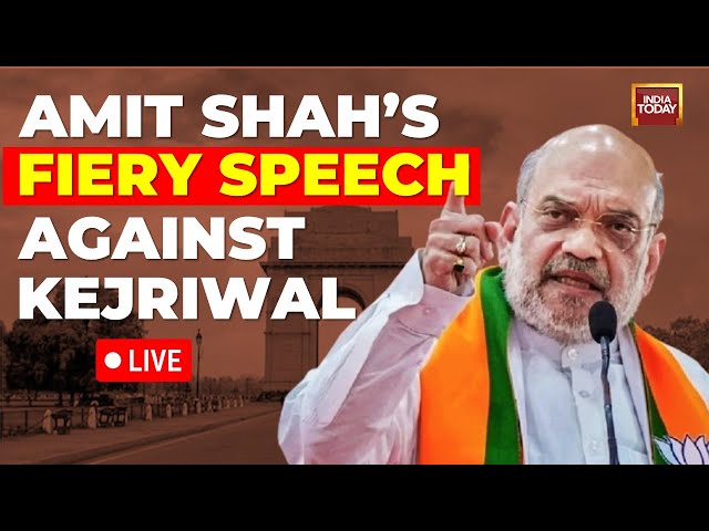 ⁣Amit Shah's Fiery Speech LIVE | Make Delhi 'AAPDA' Mukt On Feb 5: Amit Shah | Delhi E