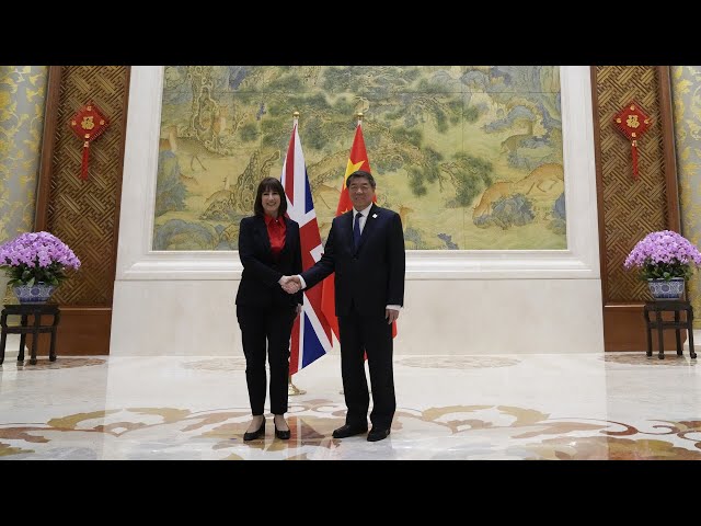 ⁣UK Chancellor Rachel Reeves defends China visit despite reported controversy