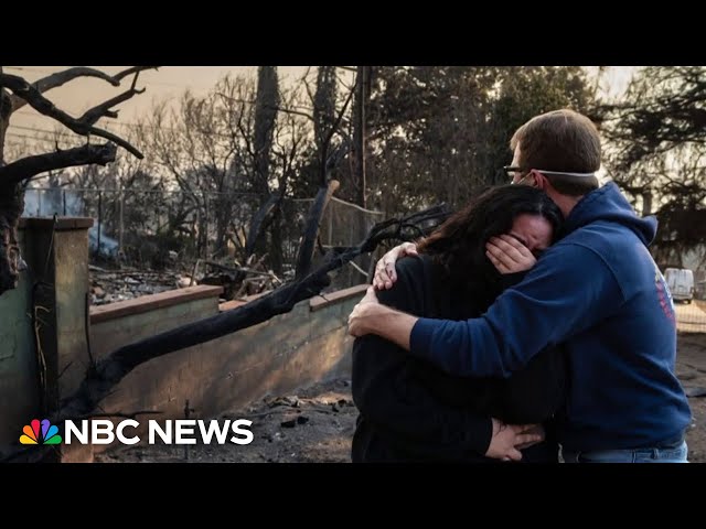 ⁣Tens of thousands displaced from wildfires