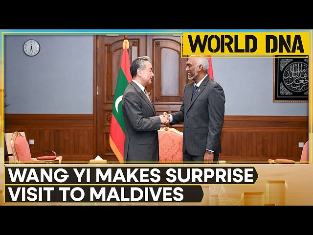 ⁣Chinese FM Makes Surprise Visit To Maldives, Meets President | World DNA | WION