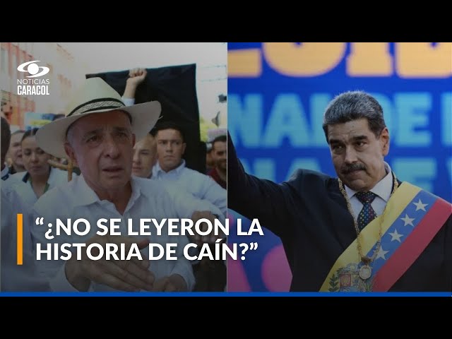 ⁣Petro reacciona a propuesta de Uribe sobre intervención militar en Venezuela