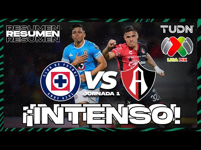 ⁣Resumen y goles | Cruz Azul vs Atlas | Liga Mx - CL2025 J1 | TUDN