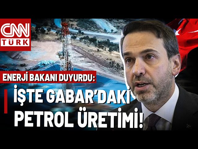 ⁣Enerji Bakanı Alparslan Bayraktar'dan "Gabar" Açıklaması: Şırnak'ta Günlük Üreti