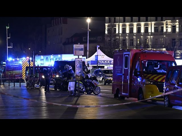 ⁣Dozens of people injured after two trams collide in eastern French city of Strasbourg