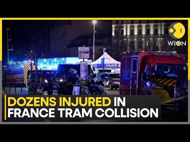 ⁣France Tram Accident: Dozens Injured in Strasbourg Tram Collision | World News | WION