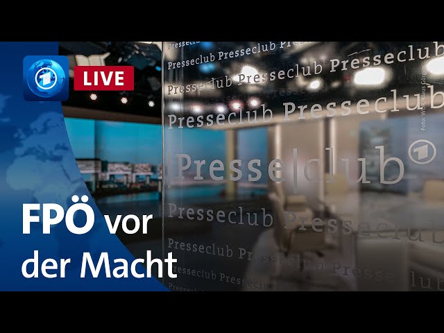 ⁣FPÖ vor der Macht: Was bedeutet Österreich für uns? | ARD-Presseclub