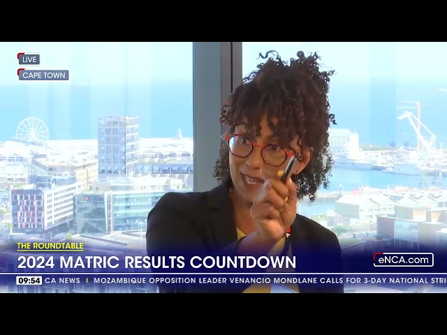 ⁣The Roundtable | Matric results to be published on Tuesday