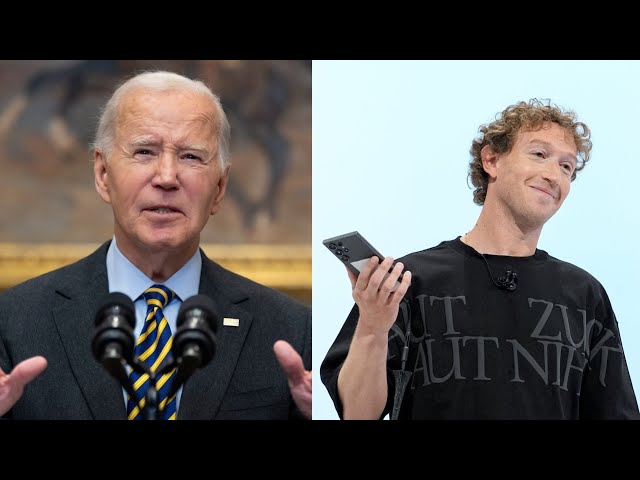 ⁣Joe Biden labels Mark Zuckerberg's latest move as 'really shameful'