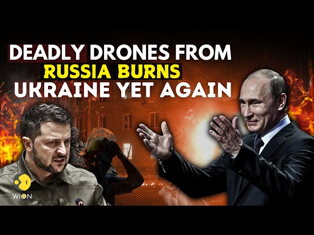 ⁣Russia-Ukraine LIVE: Putin Rains Hellfire On Ukraine Over Night, Several Cities Under Drone Attack