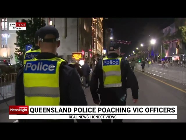 ⁣Queensland Police poaching Victorian officers