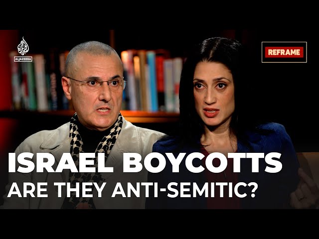 ⁣Do boycotts against Israel work? Fatima Bhutto & Omar Barghouti | Reframe