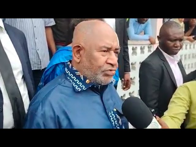 ⁣AZALI vient de voter son fils: DÉCLARATION D'AZALI à Mitsoudjé