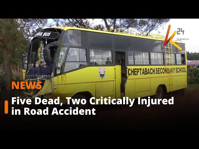 ⁣Tragedy in Nandi: Five Dead, Two Critically Injured in Road Accident.