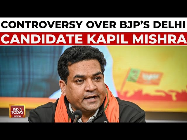 ⁣BJP Fields Kapil Mishra For Delhi Assembly Elections Seat, AIMIM Alleges Riot Mastermind