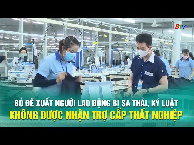 ⁣Bỏ đề xuất người lao động bị sa thải, kỷ luật không được nhận trợ cấp thất nghiệp