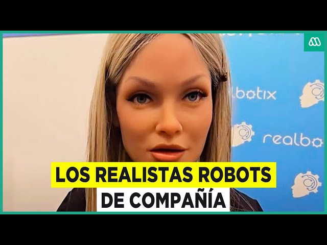 ⁣Robots realistas de compañía: Se pueden comunicar y demuestran sentimientos