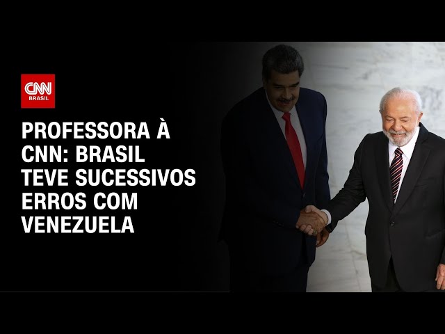 ⁣Professora à CNN: Brasil teve sucessivos erros com Venezuela | AGORA CNN