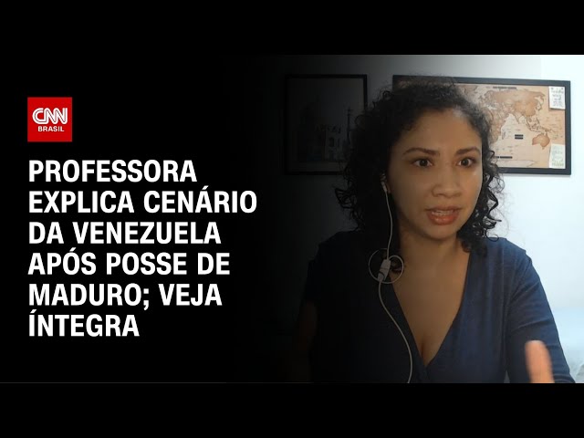 ⁣Professora explica cenário da Venezuela após posse de Maduro; veja íntegra  | AGORA CNN