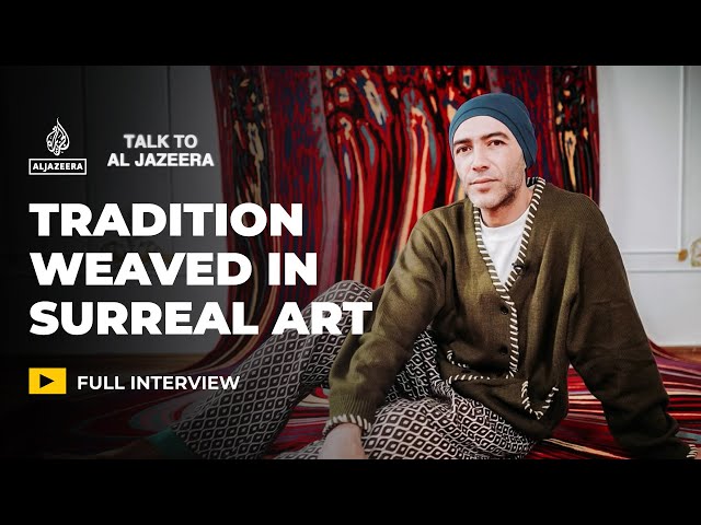 ⁣Faig Ahmed's rugs: weaving tradition and Surrealism in art | Talk to Al Jazeera