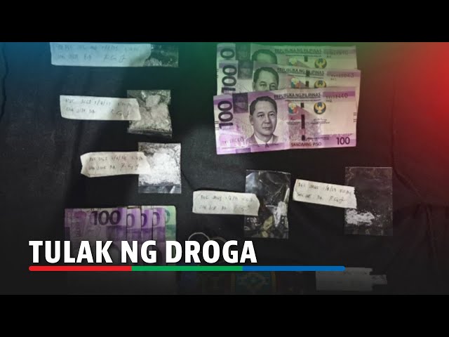 ⁣Tatlong pusher huli sa aktong nagbabalot ng ilegal na droga | ABS-CBN News