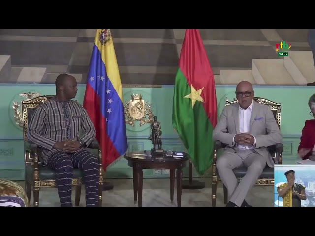 ⁣Coopération Burkina Faso- Venezuela : un mémorandum signé entre les deux parlements