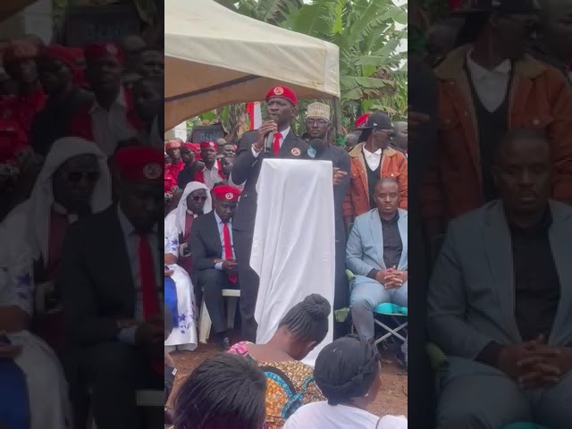 ⁣Barbie Kyagulanyi's speech at Ssegirinya's burial