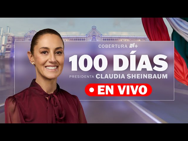 ⁣Claudia Sheinbaum en vivo: Informe de los primeros 100 días de su gobierno.