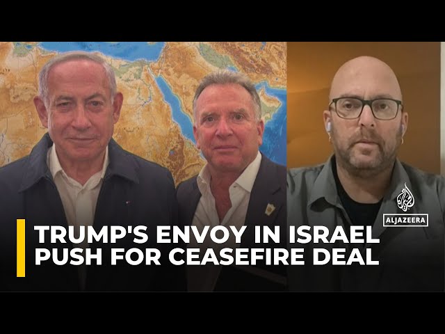 ⁣Trump envoy presses Netanyahu for Gaza ceasefire deal before January 20