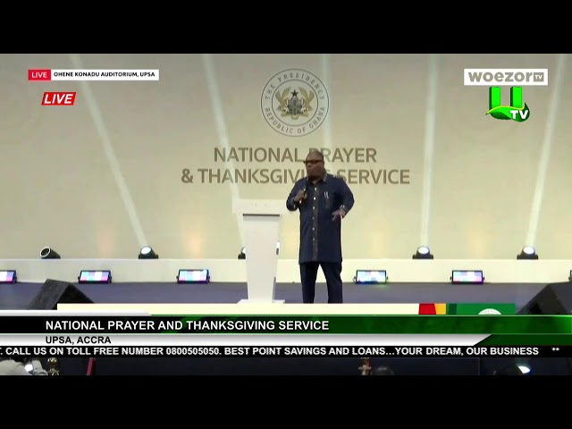 ⁣NATIONAL PRAYER AND THANKSGIVING SERVICE 12/01/25