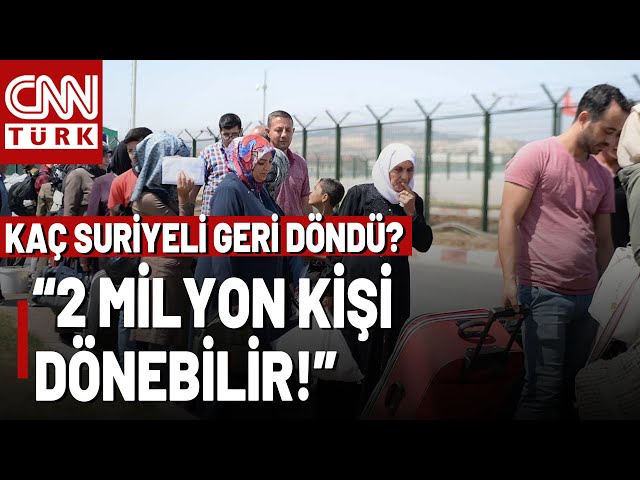 ⁣Rejim Değişikliği Sonrası Hareketlilik: Suriyeliler Ülkelerine Dönüyor Mu?